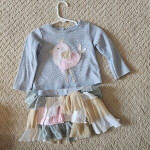 Mud Pie skirt set